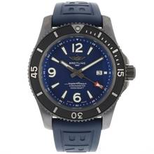  Breitling Superocean 46 Blue BlackSteel 