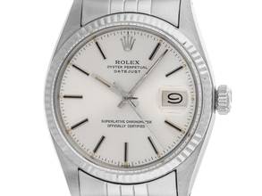  Rolex Datejust 36 Ref.16014 1978 original Box gut Vintage Datejust Stahl 18kt Weißgold open 6/9 