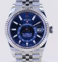 Thumbnail von Rolex Sky-Dweller Stahl Weißgold Herrenuhr 42 mm blue Jubilé B+P GMT