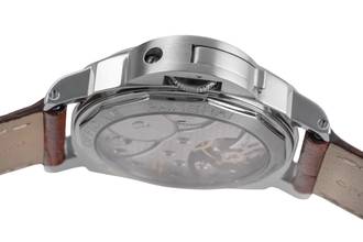 Thumbnail von Panerai Luminor Marina Handaufzug Edelstahl Herrenuhr Ref: PAM00113 B&P