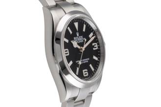 Thumbnail von Rolex Explorer Oyster Edelstahl Automatik Herrenuhr Ref. 124270 B&P 2022