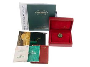 Thumbnail von Rolex Lady-Datejust Ref.79174 2000 Full Set wie Neu Vintage Datejust Lady Stahl 18kt Weißgold