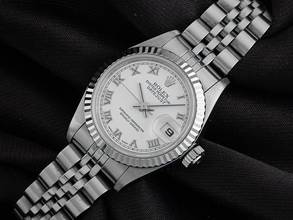 Thumbnail von Rolex Lady-Datejust Ref.79174 2000 Full Set wie Neu Vintage Datejust Lady Stahl 18kt Weißgold