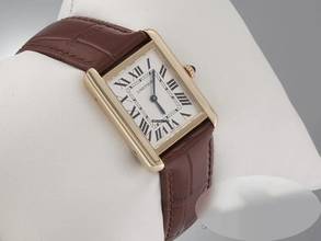 Thumbnail von Cartier Tank Solo Edelstahl Gelbgold 750 2019 W5200002 Stahl Gold Damen