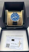  IWC Fliegeruhr Chronograph Pilot's Fliegeruhr FULL SET WITH BOX AND PAPERS NEW 2023 Blue Dial 