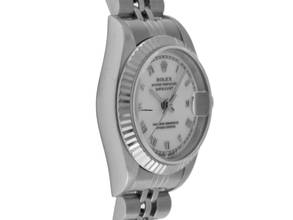 Thumbnail von Rolex Lady-Datejust Ref.69174 1996 LC 100 Box&Beschreibung sehr gut Vintage Datejust Lady Stahl 18kt Weißgold