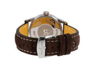 Thumbnail von Breitling Transocean 38 Edelstahl Automatik Herrenuhr Ref. A1631012/G781 B&P