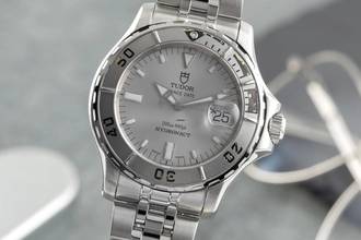  Tudor Hydronaut Prince Date Hydronaut Automatik Stahl Herrenuhr Ref. 89190P 