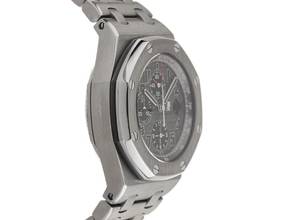 Thumbnail von Audemars Piguet Royal Oak Offshore Chronograph Ref.26170TI.OO.1000TI.01 2014 Full Set sehr gut Vintage Royal Oak Offshore Titan