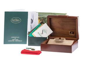 Thumbnail von Rolex Day-Date 36 Ref.18238 1991 Full Set sehr gut Vintage Day-Date 18kt Gelbgold Krokoleder