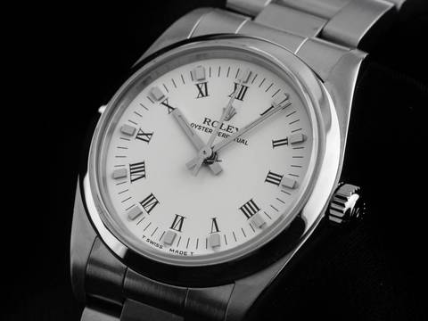  Rolex Oyster Perpetual 31 Ref.77080 2001 Full Set sehr gut Vintage Oyster Perpetual Medium 