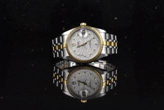  Tudor Prince Date Linen Diamant Dial 