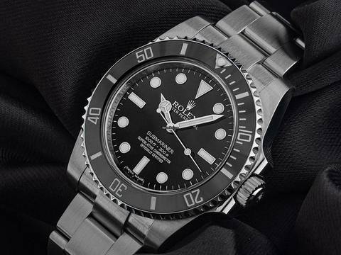  Rolex Submariner (No Date) Ref.114060 2013 Full Set wie Neu Vintage Submariner no Date 