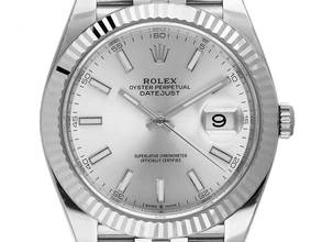 Thumbnail von Rolex Datejust 41 Ref.126334 2023 Full Set wie Neu Datejust Stahl 18kt Weißgold