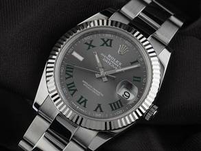 Thumbnail von Rolex Datejust 41 Wimbledon Ref.126334 2024 Full Set Ungetragen Datejust Wimbledon
