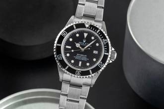 Thumbnail von Rolex Sea-Dweller 4000 Oyster Edelstahl Automatik Herrenuhr Ref. 16600 S-Serie