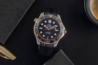 Thumbnail von Omega Seamaster Diver 300 M Stahl Gold Automatik 210.22.42.20.01.002