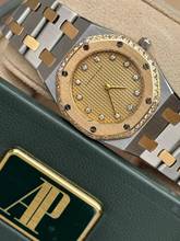 Thumbnail von Audemars Piguet Royal Oak Lady Factory diamonds top condition with booklets and orig. Box