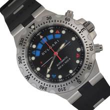  BVLGARI Diagono SD 40 S RE Chronograph Regatta Timer 40MM black 2011 Full Set 