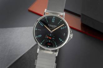 Thumbnail von NOMOS Tangente Neomatik Sport Stahl Automatik Herrenuhr Ref. 581 Box & Papiere 2019