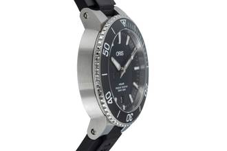 Thumbnail von Oris Aquis Date Stahl Automatik Herrenuhr Ref. 01 733 7732 4135 Box & Papiere