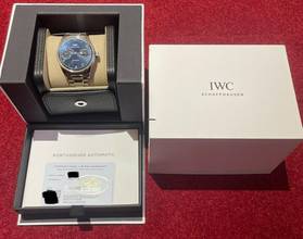 Thumbnail von IWC Portugieser Automatik 42mm 7 Days Blue FULL SET WITH BOX AND PAPERS LIKE NEW year:2024