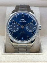 Thumbnail von IWC Portugieser Automatik 42mm 7 Days Blue FULL SET WITH BOX AND PAPERS LIKE NEW year:2024