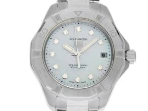  TAG Heuer Aquaracer Professional 200 Solargraph Ref.WBP1313.BA0005 2025 Full Set Ungetragen Aquaracer Professional 200 Solargraph Perlmutt Diamanten 