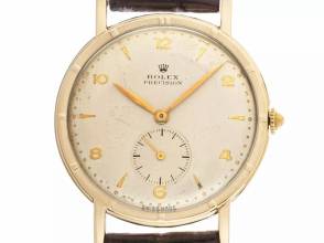  Rolex Precision Metropolitan 9kt Gelbgold Ref.4325 sehr gut Vintage Precision Metropolitan 9kt Gelbgold 