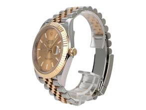  Rolex Datejust 41 Edelstahl Gelbgold 126333 Champagner Jubilee-Band 