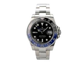  Rolex GMT-Master II Edelstahl Ref. 116710BLNR 