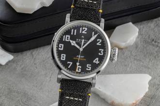  Zenith Pilot Type 20 Rescue Stahl Automatik Herrenuhr Ref. 03.2434.679/20.I010 