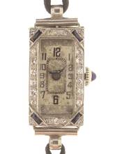 Fortis Art Deco Platinum 1920s 