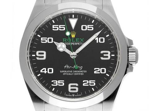  Rolex Air King Ref.126900 2022 Full Set wie Neu Air King 