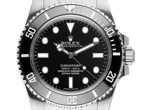 Thumbnail von Rolex Submariner (No Date) Ref.114060 2015 LC EU Full Set wie Neu Vintage Submariner no Date