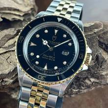  Tudor Submariner Mini Submariner Vintage Stahl/Gelbgold - Ref. 73091 Goldlünette 