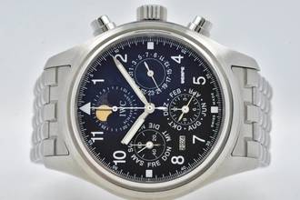Thumbnail von IWC Fliegeruhr Chronograph Fliegerchronograph Perpetual Calendar Ewiger Kalender Pilot IW375701 Wempe Limited