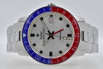  Zodiac Sea Wolf GMT “Crystal” Topper Edition Limited ZO9408 