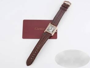 Thumbnail von Cartier Tank Solo Edelstahl Rosegold 750 2018 W5200024 Stahl 18kt Rose Gold Damen