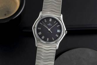 Thumbnail von Ebel Sport Classic Sport Stahl Quarz Herrenuhr Ref. E9187141 Papiere 1999 Klassiker