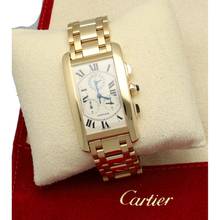 Thumbnail von Cartier Tank Américaine 18k yellowgold Ref. 1730 Service papers