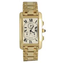 Thumbnail von Cartier Tank Américaine 18k yellowgold Ref. 1730 Service papers