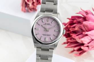 Thumbnail von Rolex Oyster Perpetual 36 Candy Pink Stahl Automatik Herrenuhr 126000 B&P 2025