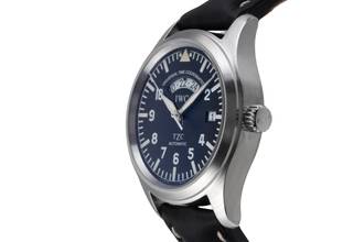 Thumbnail von IWC Fliegeruhr Spitfire UTC TZC Edelstahl Automatik Herrenuhr Ref. IW325101