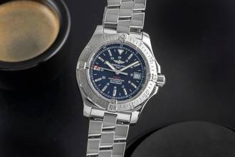  Breitling Colt Automatic Chronometer 500M Stahl Automatik Herrenuhr Ref. A17380 B&P 2008 