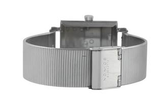 Thumbnail von NOMOS Tetra Edelstahl Handaufzug Herrenuhr Ref. 408 Box & Papiere 2016