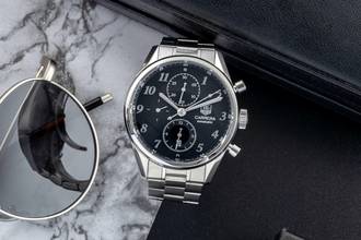 Thumbnail von TAG Heuer Carrera Calibre 16 Heritage Chronograph Ref. CAS2110.FC6266 Papiere