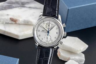 Thumbnail von IWC Portugieser Chronograph Classic Chronograph Automatik Edelstahl Herrenuhr Ref. IW390403