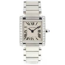 Thumbnail von Cartier Tank Française PM Steel Factory Diamonds