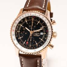 Thumbnail von Breitling Navitimer World – Rosegold 46 Limited 1 of 500 – R24322 – like NEW – 03/2007 Full Set